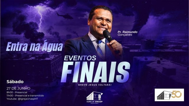 Culto Adventista | Pr Raimundo Gonçalves | "Entra na Água" | Igreja UNASP HT