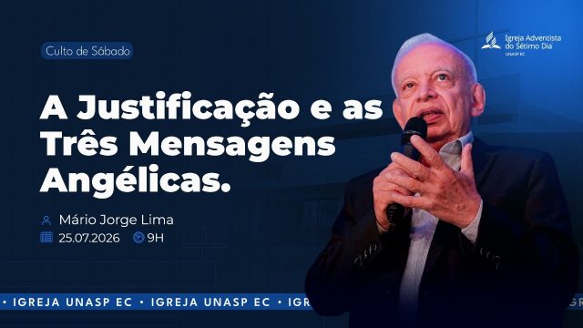 🔵 A Justificação e as Três Mensagens Angélicas | Mário Jorge Lima